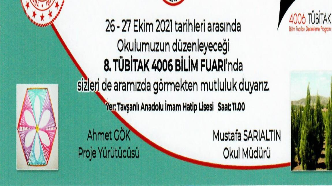 25-26 Ekim 2021 Tarihinde Tübitak4006 Projeleri Sergimiz vardır.